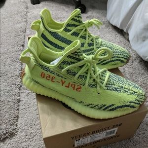 Adidas Yeezy Semi Frozen Yellow Size 8